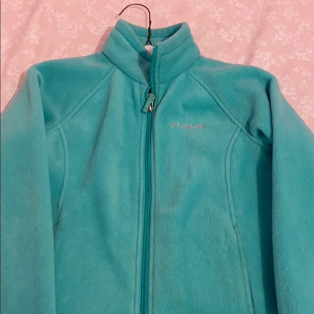 Girls Columbia fleece jacket